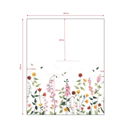 Queyran - Panoramic flowers