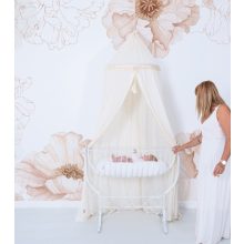 Islandic poppies - Panoramic field of poppies