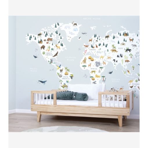 Living earth - Panoramic map and animals