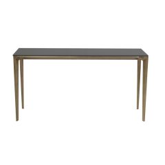 Matt márvány hatású konzolasztal Arany/grafit, asztal, gödöllő bútor, luxus asztal, elegáns asztal