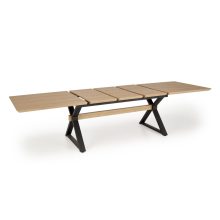 Bővíthető  fa étkezőasztal