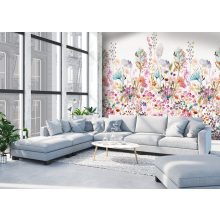 Floral fields poszter, virágos poszter, virágmintás poszter