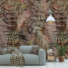 Jungle leaves poszter, trópusi poszter, dzsungel poszter, mintás poszter, design poszter