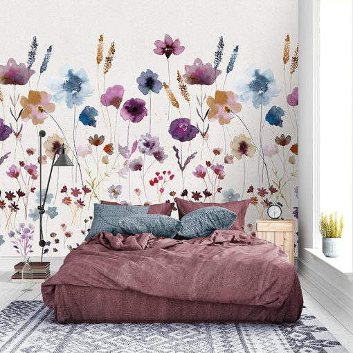 Meadow love poszter, virágos poszter, virágmintás poszter, design poszter