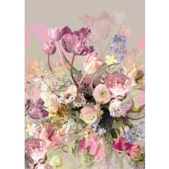 Flower explosion Hatalmas virágmintás poszter tapéta