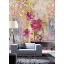 Paint your wall Festmény hatású rózsás poszter tapéta