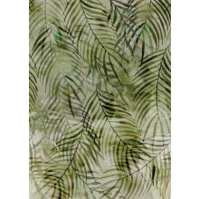 Soft jungle Levélmintás poszter tapéta