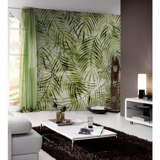 Soft jungle Levélmintás poszter tapéta