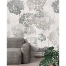 Hortense grey Virág mintás poszter tapéta