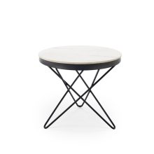 Kerek márvány lerakóasztakl, arany-márvány lerakóasztal, asztal nappaliba