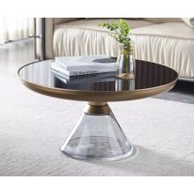 Üveg talpú kisasztal , lerakó asztal,  dohányzó asztal, gödöllő bútor, luxus asztal