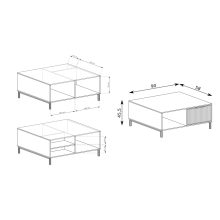 Kasmír dohányzóasztal