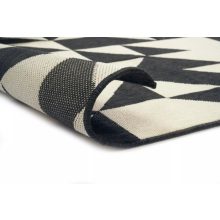 Kék, fehér kültéri szőnyeg