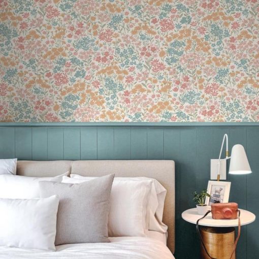 Ditsy Daisies  virágmintás tapéta, tapéta gyerekszobába