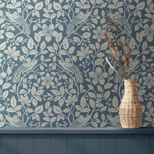 Marlow állatos tapéta, növény mintás tapéta, virágmintás tapéta