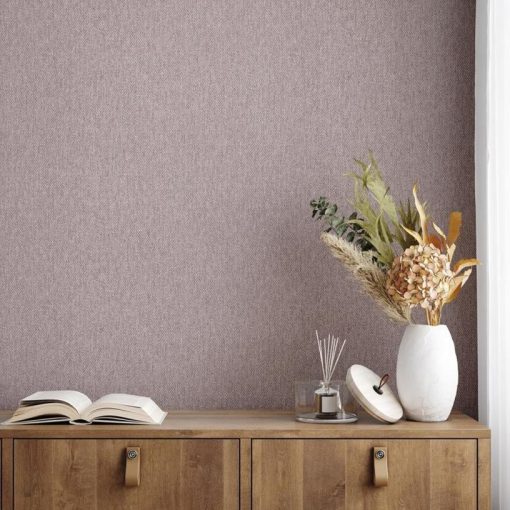 Herringbone textil hatású tapéta, tapéta dolgozószobába