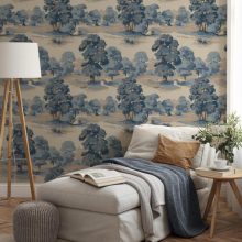 Sherwood fa mintás tapéta, tájképet ábrázoló tapéta