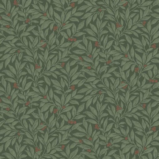 Winter Berry  levél mintás tapéta, növény mintás tapéta