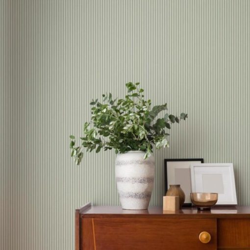 Ticking Stripe csíkos tapéta, tapéta dolgozószobába