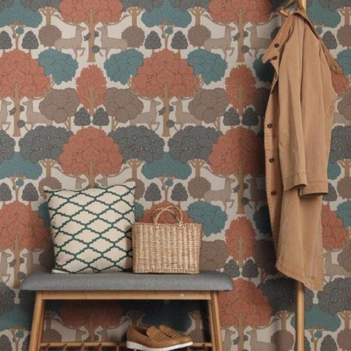 Forest of Arden  állatos tapéta, erdő mintás tapéta