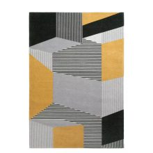 Geometriai mintás szőnyeg