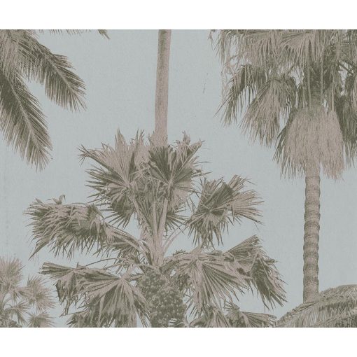 California Palm trópusi mintás tapéta, pálmafás tapéta