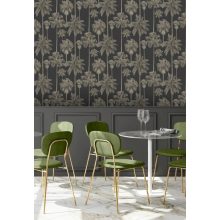 California Palm trópusi mintás tapéta, pálmafás tapéta