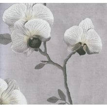 Orient  orchideás tapéta, virág mintás tapéta, tapéta hálószobába