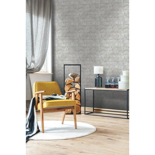 Paradox  geometriai mintás tapéta, egyedi mintás tapéta, tapéta nappaliba