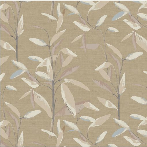 Larvotto  levél mintás tapéta, növény mintás tapéta
