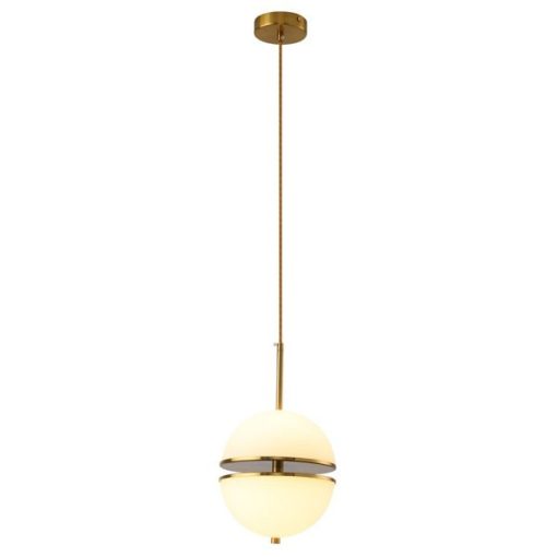 Ferris-1   függeszték, fehér, arany lámpa, lámpa hálószobába