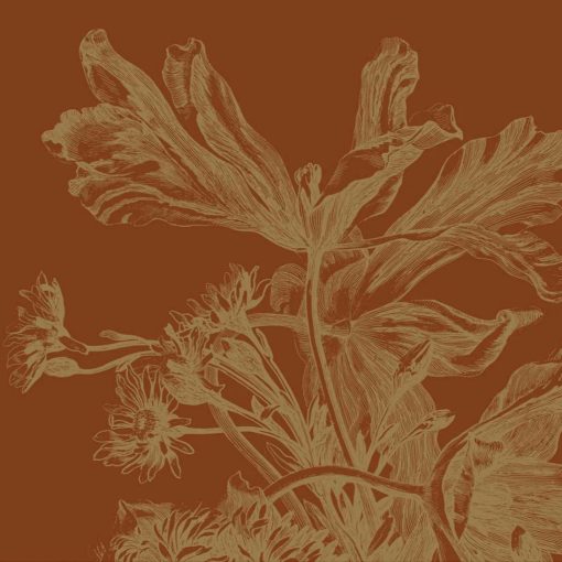 Virág mintás tapéta gyönyörű színekben