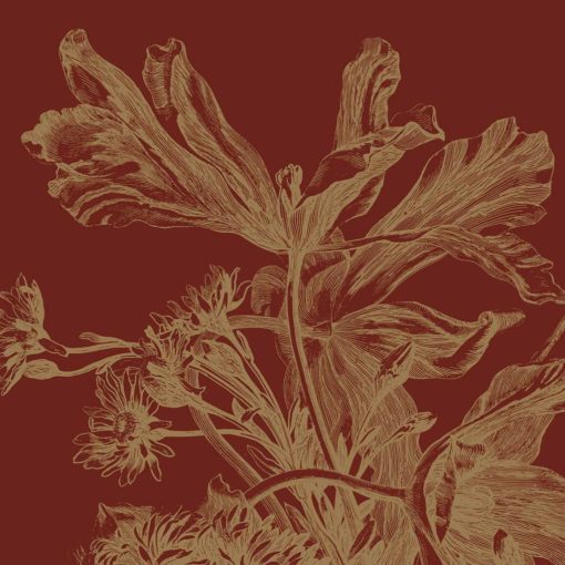 Virág mintás tapéta gyönyörű színekben