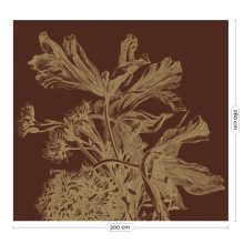 Virág mintás tapéta gyönyörű színekben