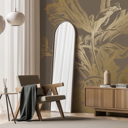 Virág mintás tapéta gyönyörű színekben