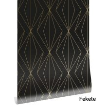 Tapéta arany geometrikus vonalakkal       tapéta geometrikus mintával, egyszerű tapéta, egyedi tapéta