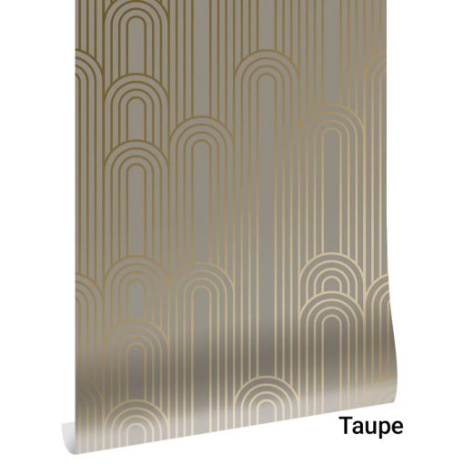 Tapéta arany lineáris mintával      tapéta lineáris mintával, egyszerű tapéta, egyedi tapéta