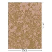 Tapéta gyönyörű virágokkal