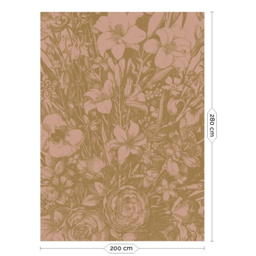 Tapéta gyönyörű virágokkal