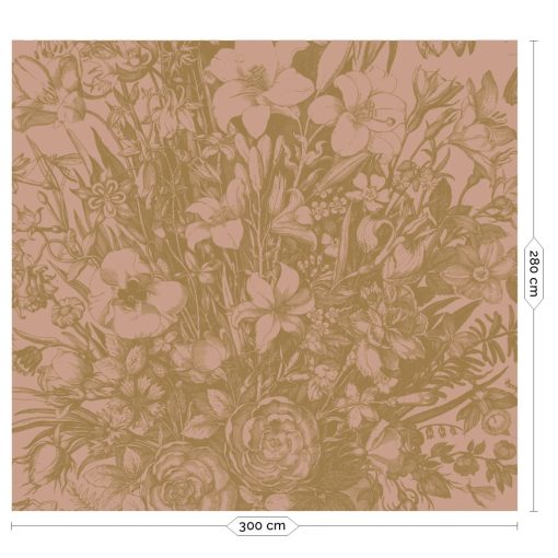 Tapéta gyönyörű virágokkal