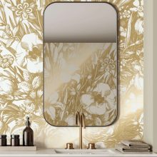 Tapéta gyönyörű virágokkal