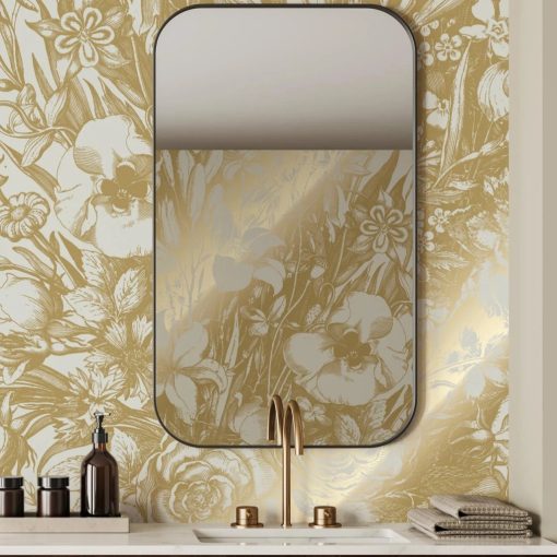 Tapéta gyönyörű virágokkal