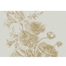 Tapéta hatalmas virágokkal