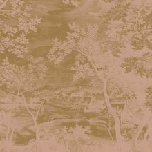 Arany, tájat ábrázoló tapéta