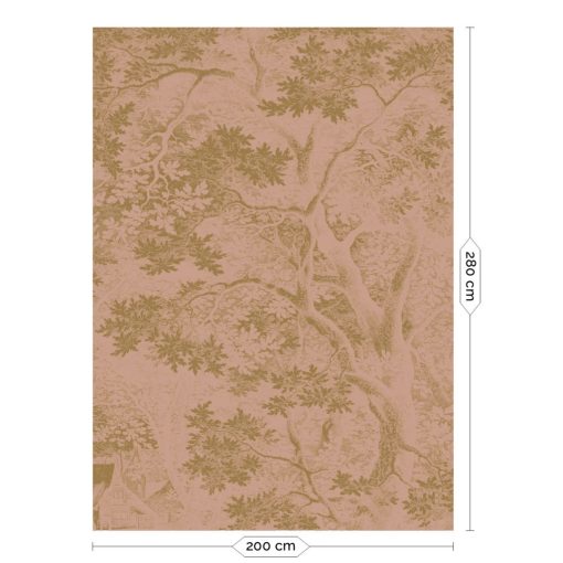 Arany, tájat ábrázoló tapéta