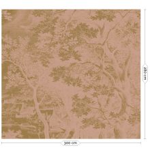 Arany, tájat ábrázoló tapéta