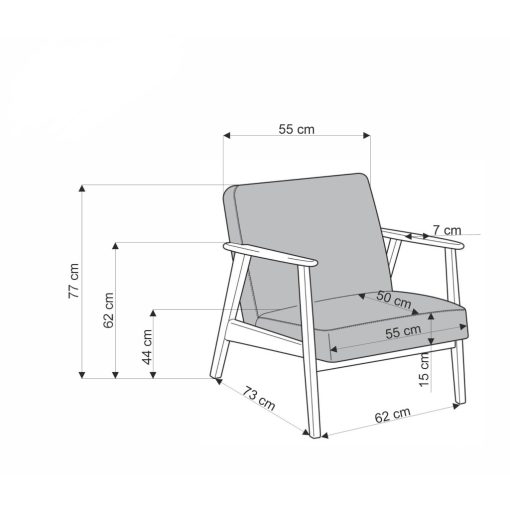 Letisztult stílusú fotel, zöld fotel, kék fotel, bézs fotel, fehér fotel, fotel nappaliba, fotel hálószobába, fotel dolgozószobába