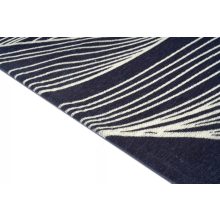 Különleges mintás kék szőnyeg