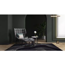 Különleges mintás kék szőnyeg