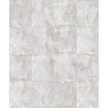 Solid beton hatású tapéta, geometriai mintás tapéta, kockás tapéta